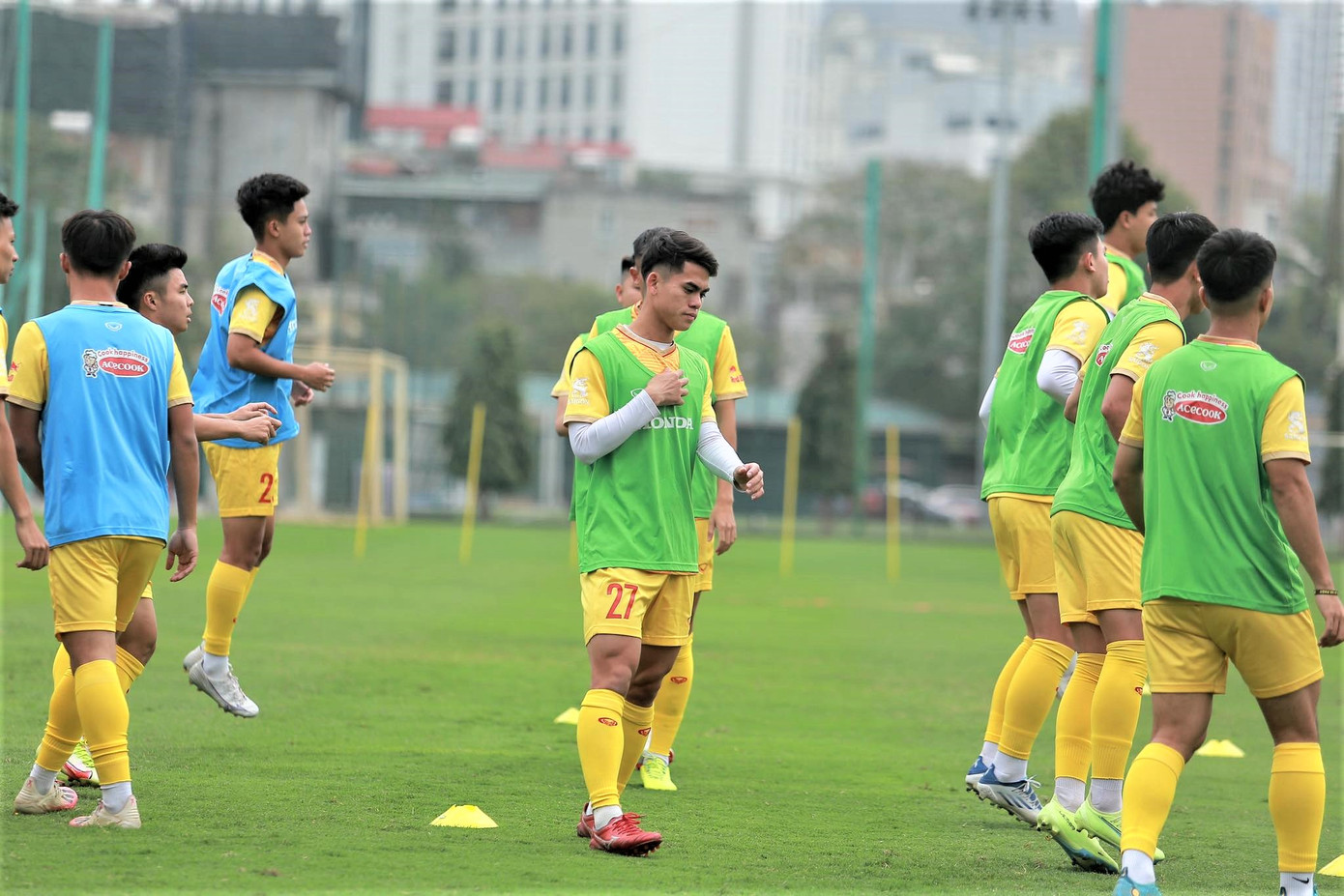 Các cầu thủ U23 Việt Nam sẽ tham dự Doha Cup 2023