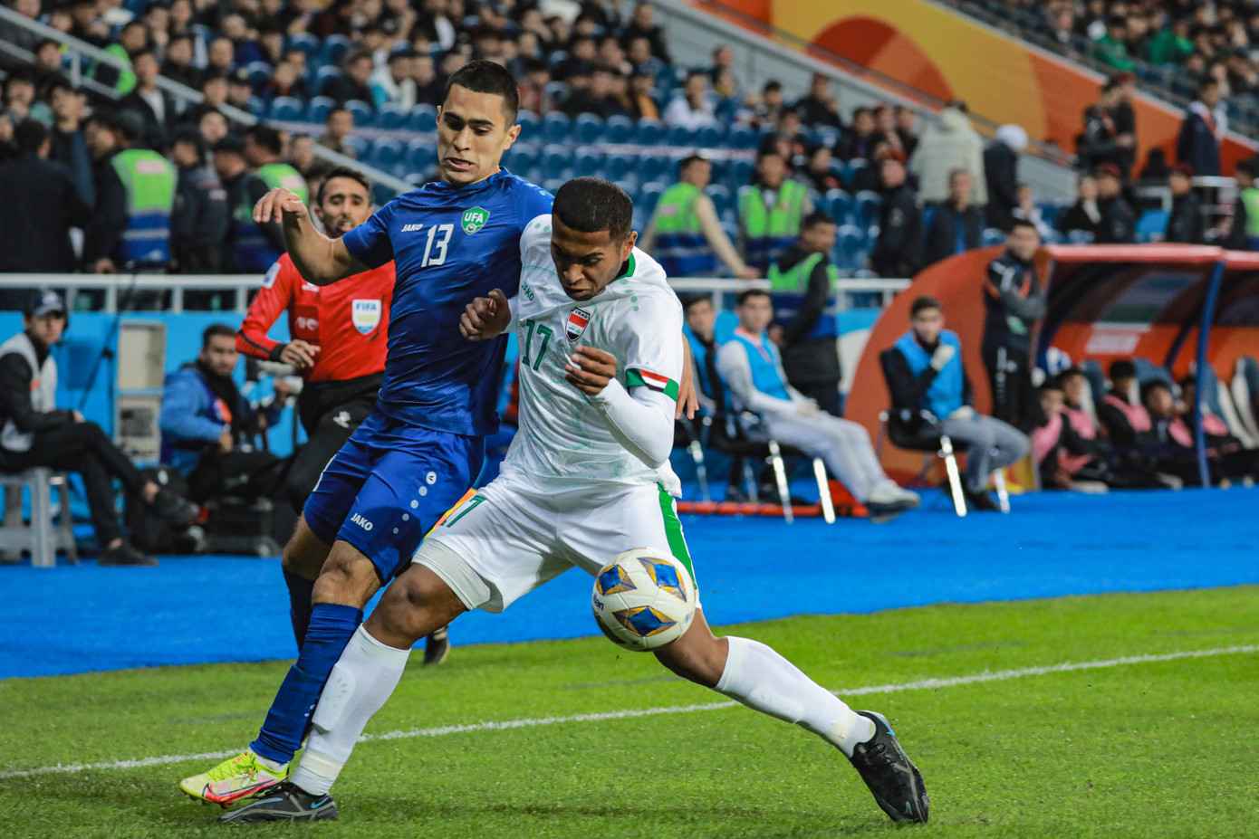 U20 Uzbekistan và U20 Iraq sẽ gặp lại nhau tại trận chung kết U20 châu Á 2023