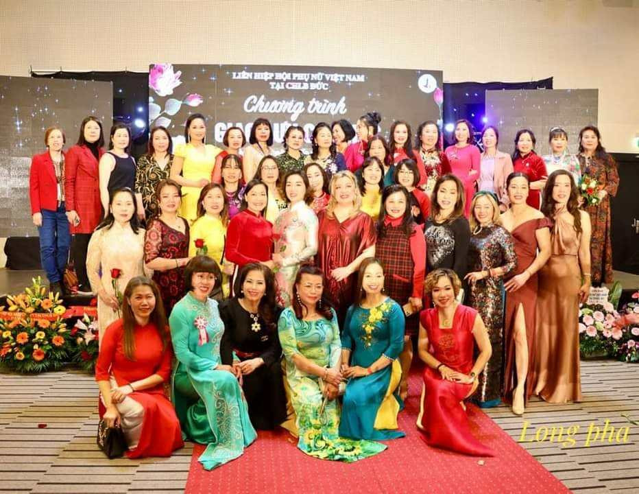 Chị em phụ nữ Việt Nam tại châu Âu tụ hội tại Berlin ngày 9-10/3/2024.