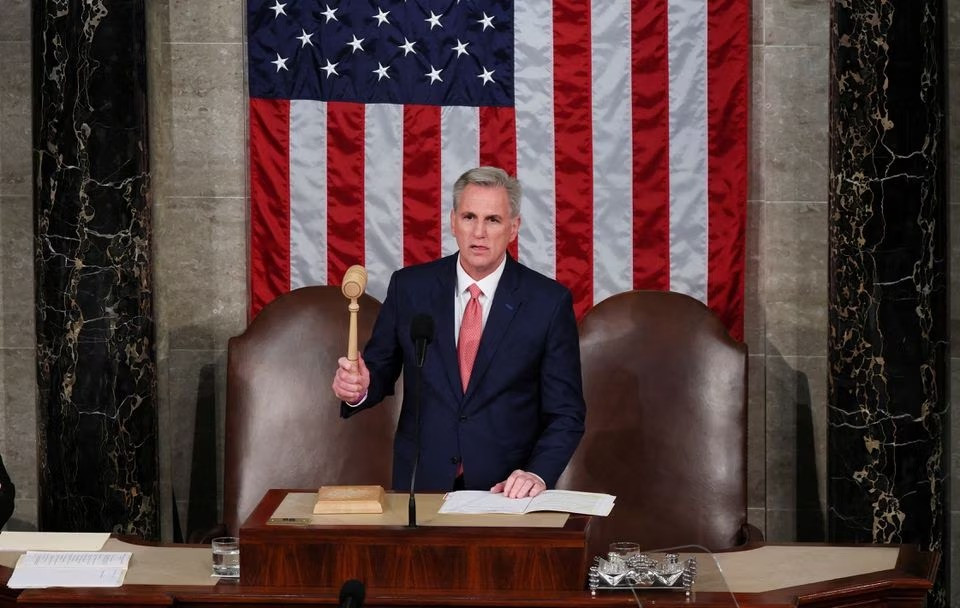 Chủ tịch Hạ viện Mỹ Kevin McCarthy. Ảnh: Reuters Chủ tịch Hạ viện Mỹ Kevin McCarthy. Ảnh: Reuters
