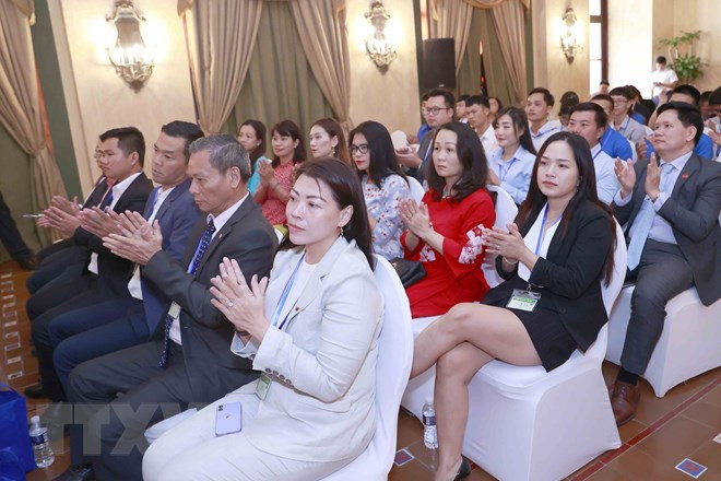 Đại biểu dự cuộc gặp. (Ảnh: Doãn Tấn/TTXVN)