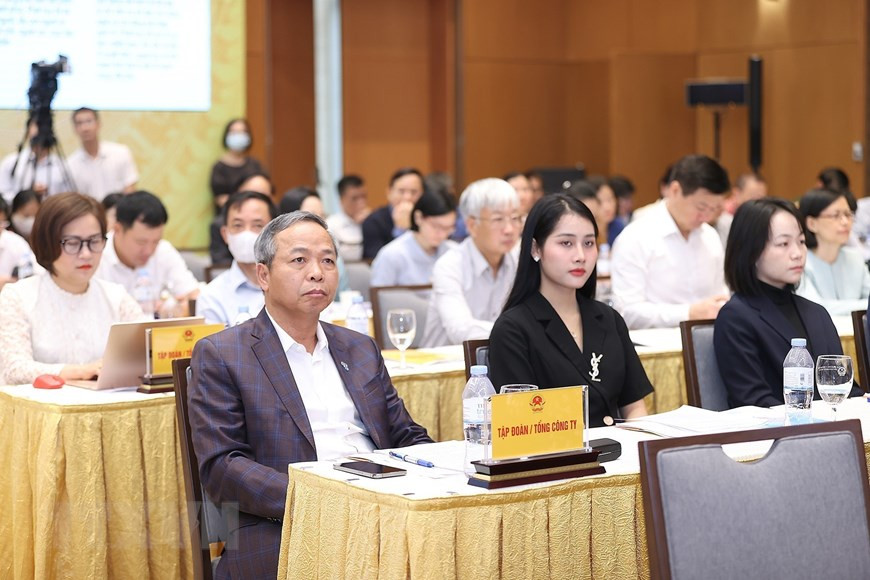 Các đại biểu tham dự hội nghị. (Ảnh: Dương Giang/TTXVN) Các đại biểu tham dự hội nghị. (Ảnh: Dương Giang/TTXVN)