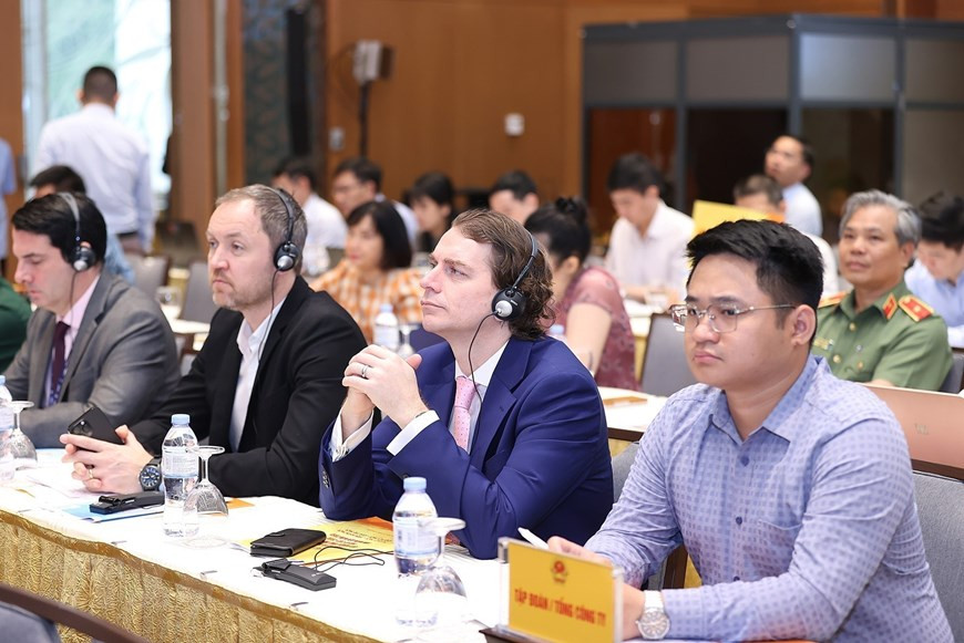 Các đại biểu tham dự hội nghị. (Ảnh: Dương Giang/TTXVN) Các đại biểu tham dự hội nghị. (Ảnh: Dương Giang/TTXVN)