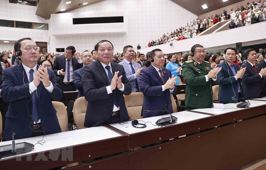 Đại biểu Việt Nam dự phiên họp. (Ảnh: Doãn Tấn/TTXVN) Đại biểu Việt Nam dự phiên họp. (Ảnh: Doãn Tấn/TTXVN)