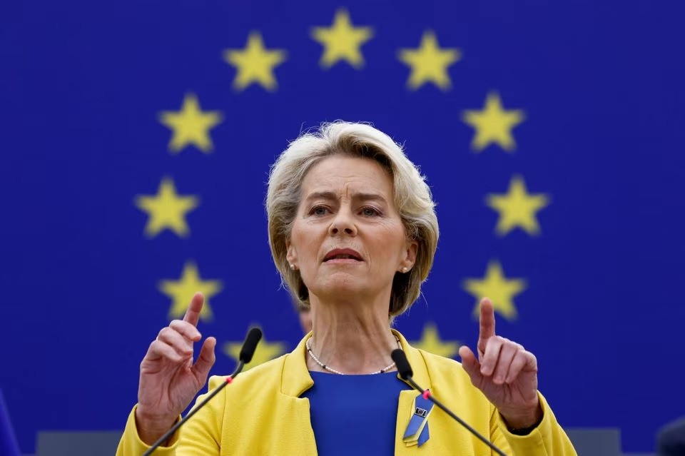 Chủ tịch Ủy ban châu Âu Ursula von der Leyen. (Ảnh: Reuters) Chủ tịch Ủy ban châu Âu Ursula von der Leyen. (Ảnh: Reuters)
