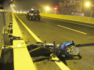 Hiện trường vụ tai nạn