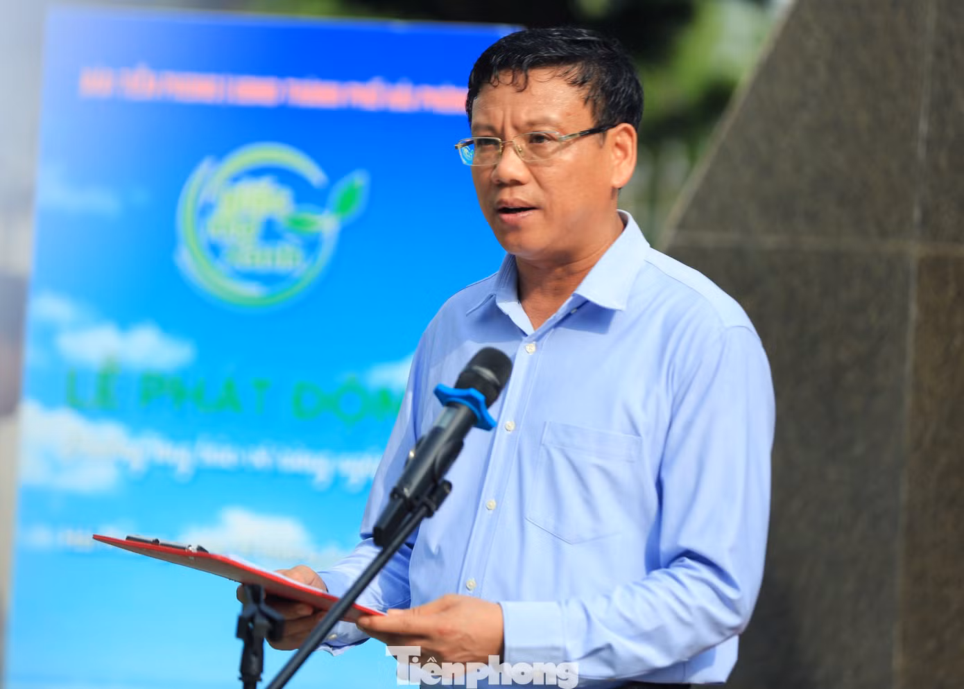 Ông Nguyễn Ngọc Tuất phát biểu tại chương trình.