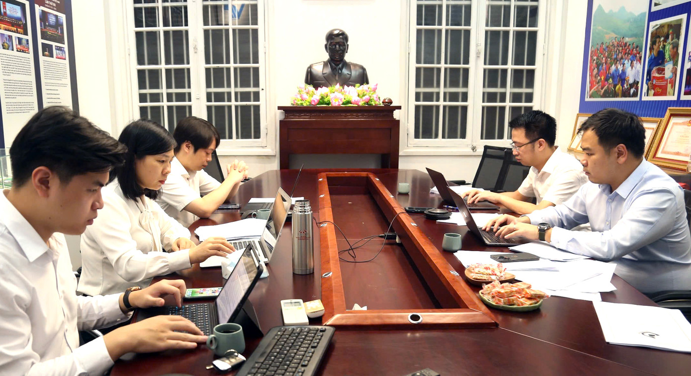 Hội nghị trực tuyến duyệt công tác chuẩn bị tổ chức Đại hội đại biểu Hội LHTN Việt Nam tỉnh Hải Dương lần thứ VI. Ảnh: BTC Hội nghị trực tuyến duyệt công tác chuẩn bị tổ chức Đại hội đại biểu Hội LHTN Việt Nam tỉnh Hải Dương lần thứ VI. Ảnh: BTC