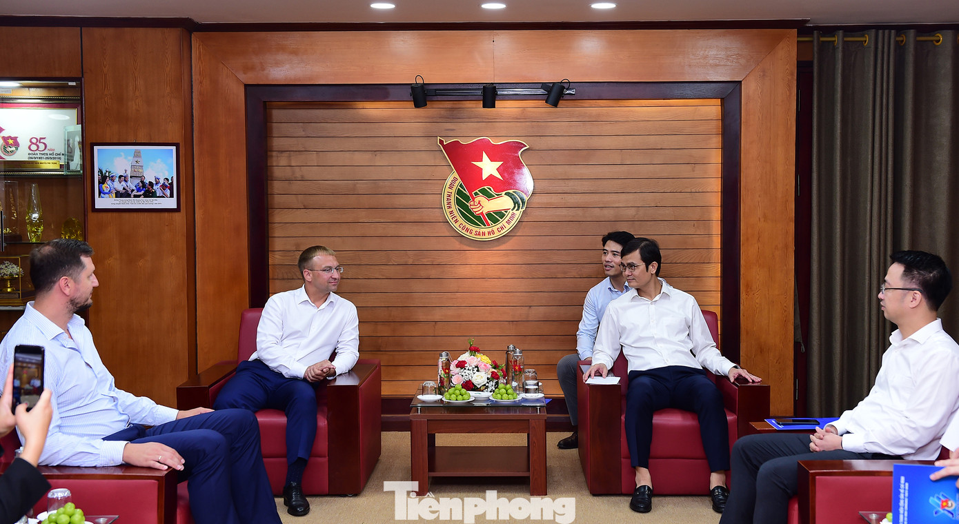 Quang cảnh buổi tiếp. Ảnh: Xuân Tùng Quang cảnh buổi tiếp. Ảnh: Xuân Tùng