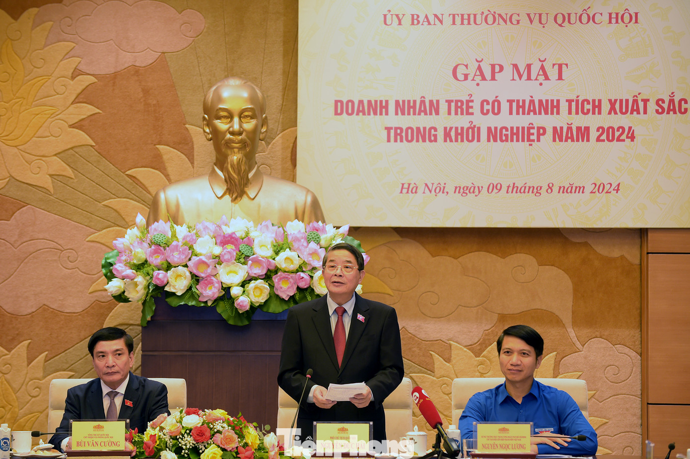 Ông Nguyễn Đức Hải phát biểu tại chương trình. Ảnh: Xuân Tùng