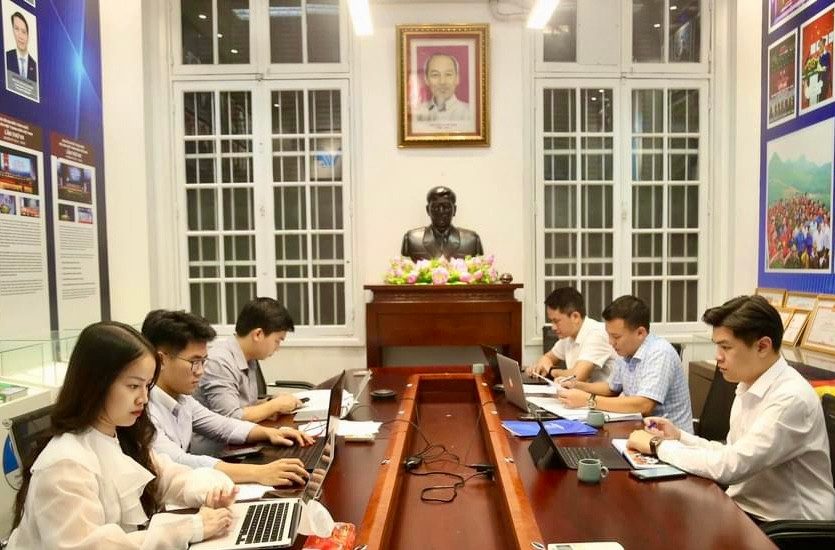 Hội nghị diễn ra theo hình thức trực tuyến