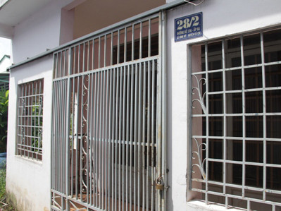 Căn nhà nơi xảy ra án mạng