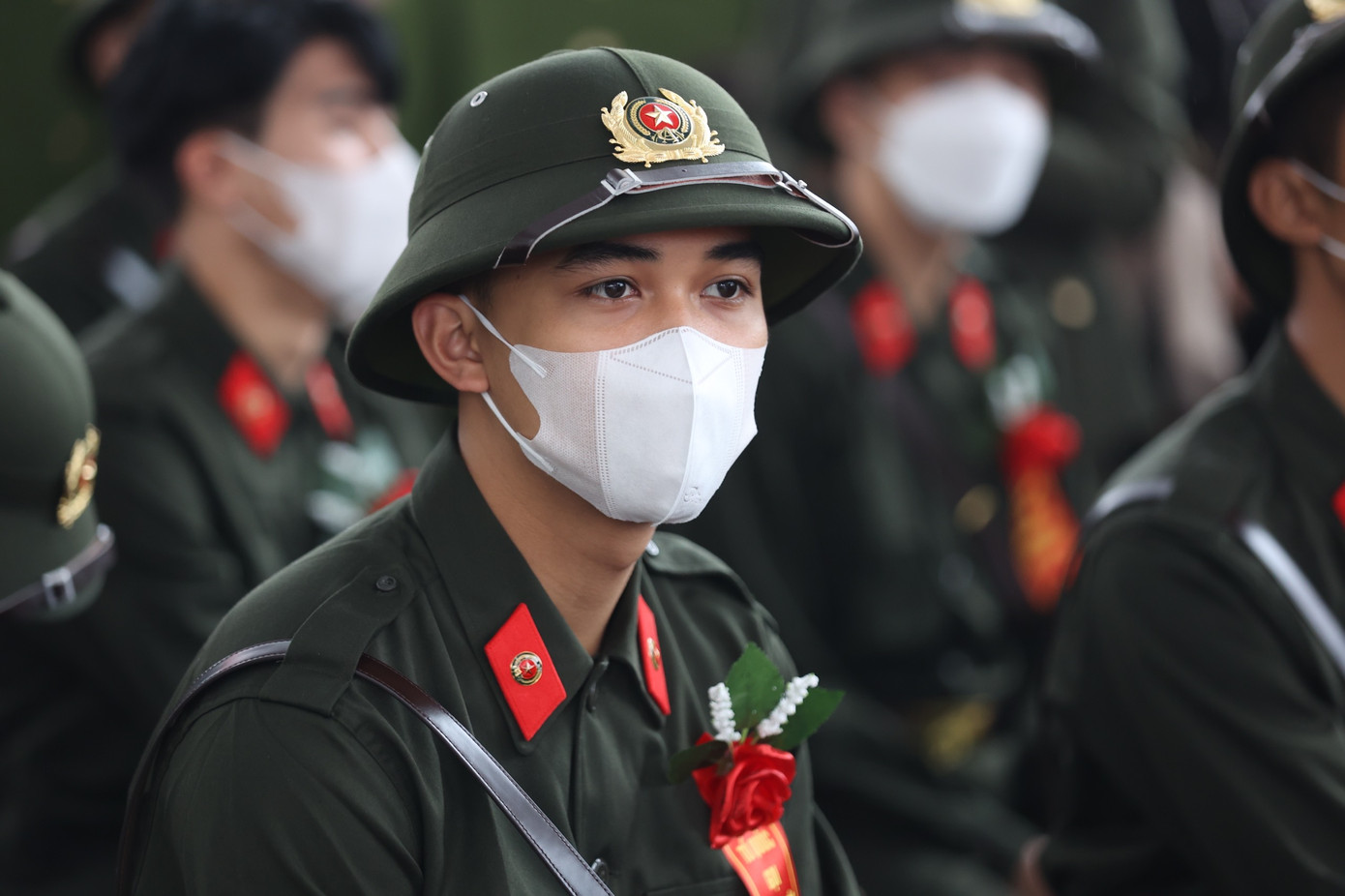 Cùng với 3.500 thanh niên thực hiện nghĩa vụ quân sự, Hà Nội có 870 thanh niên tham gia nghĩa vụ Công an nhân dân năm 2023