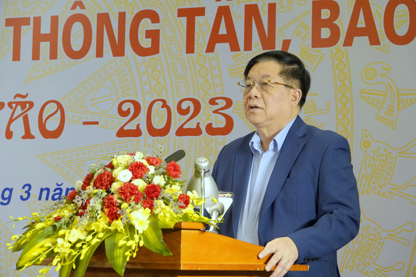 Trưởng ban Tuyên giáo T.Ư Nguyễn Trọng Nghĩa phát biểu tại chương trình gặp mặt Trưởng ban Tuyên giáo T.Ư Nguyễn Trọng Nghĩa phát biểu tại chương trình gặp mặt