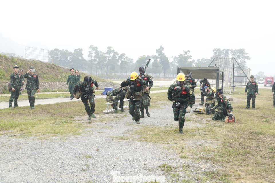 Để đạt thành tích cao tại hội thao, đội tuyển Công binh đã tiến hành 3 giai đoạn luyện tập.