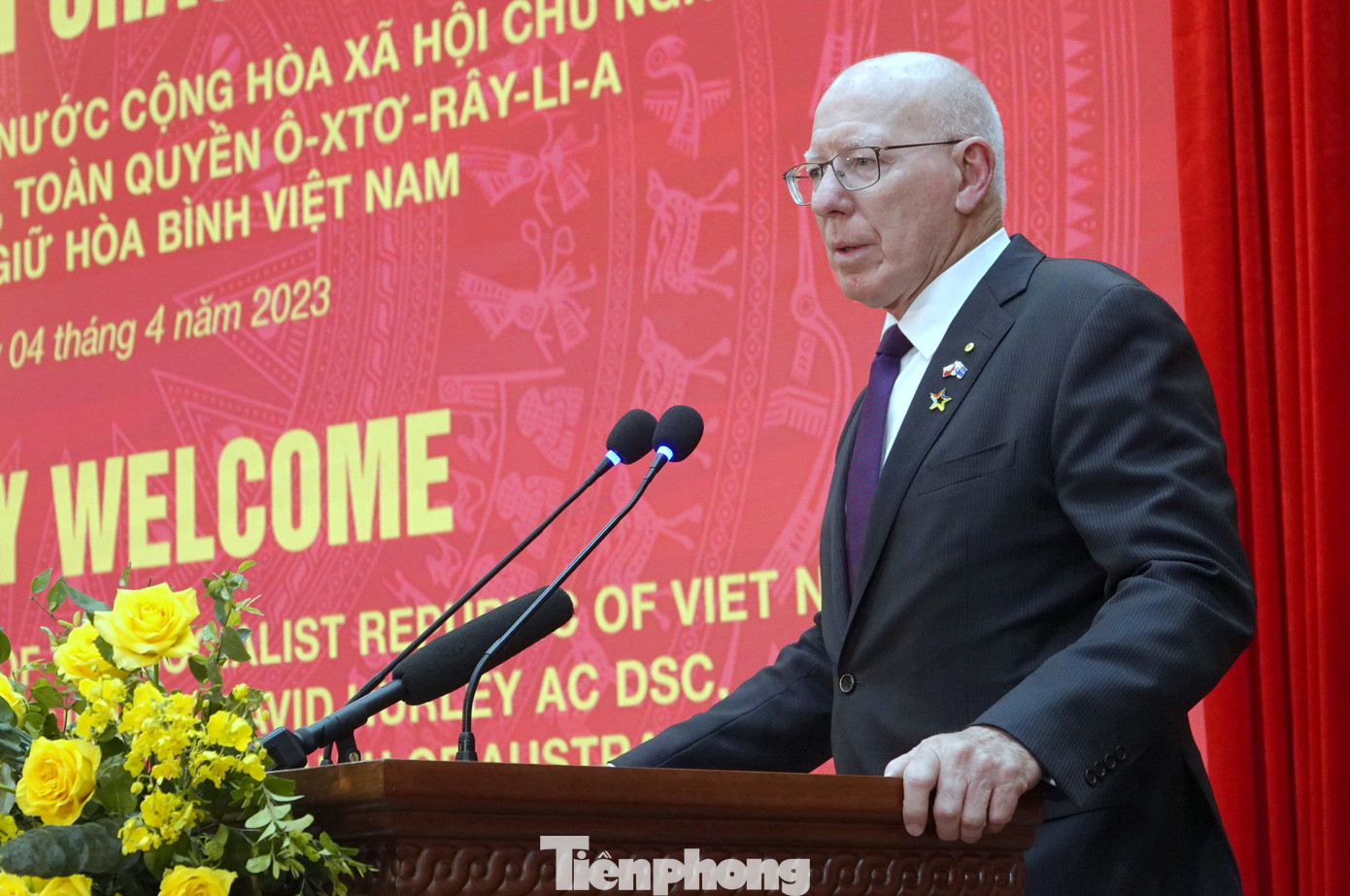 Toàn quyền Australia David Hurley đánh giá cao những đóng góp, cống hiến của lực lượng GGHB Việt Nam.