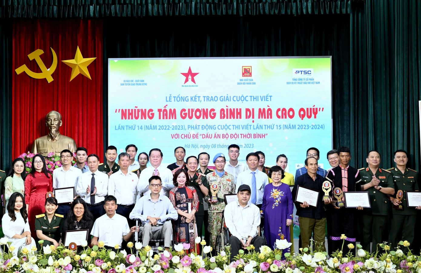 Cuộc thi đã phản ánh sinh động, trung thực những tấm gương tiêu biểu trong phong trào thi đua yêu nước.