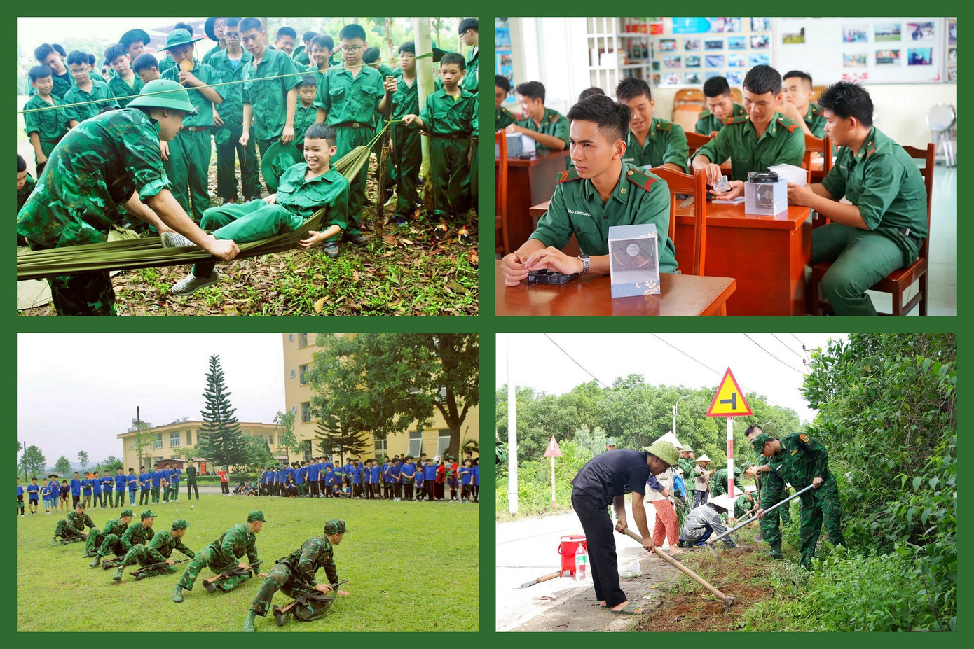 Nhiều hoạt động bổ ích, thiết thực đã được Đoàn Thanh niên Trường Cao đẳng Biên phòng và Trường Trung cấp 24 Biên phòng tổ chức trong dịp Hè 2023.