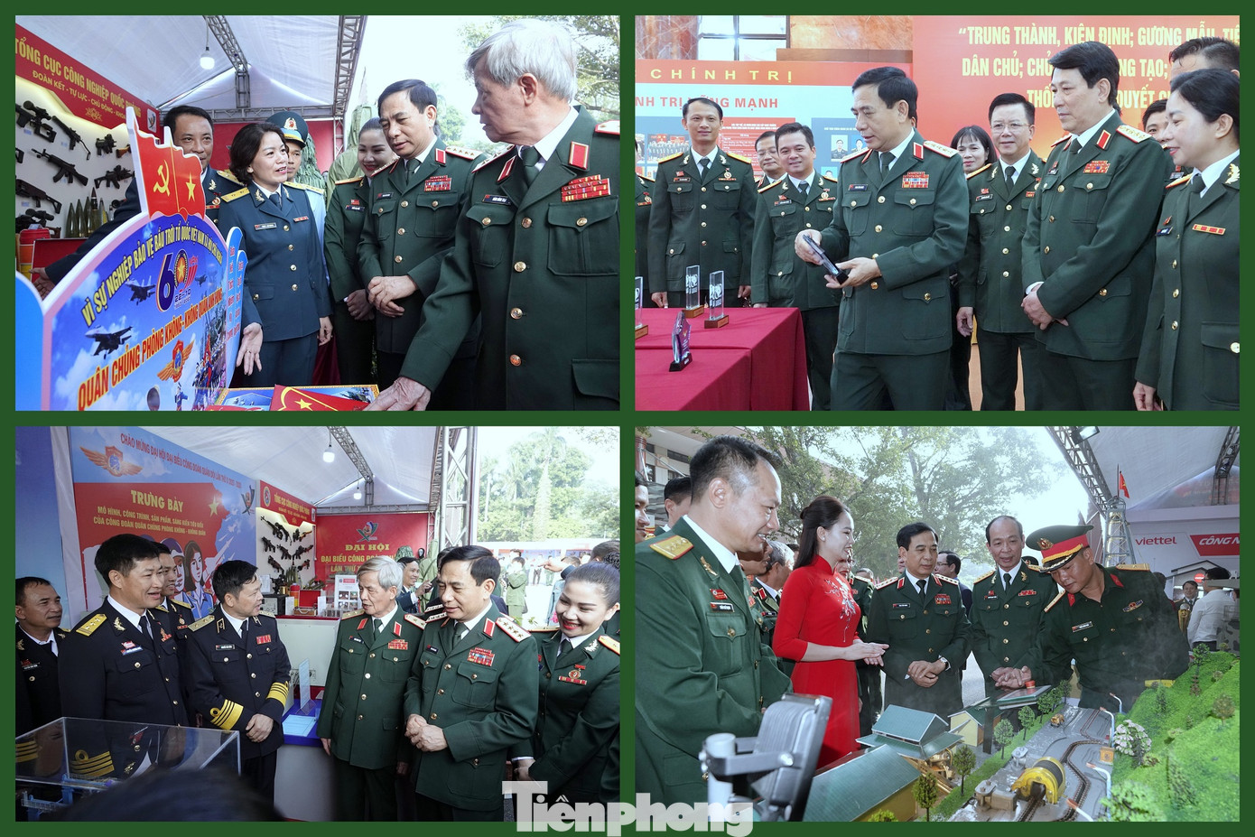 Đại biểu lãnh đạo tham quan một số khu trưng bày tiêu biểu của ĐH. Đại biểu lãnh đạo tham quan một số khu trưng bày tiêu biểu của ĐH.