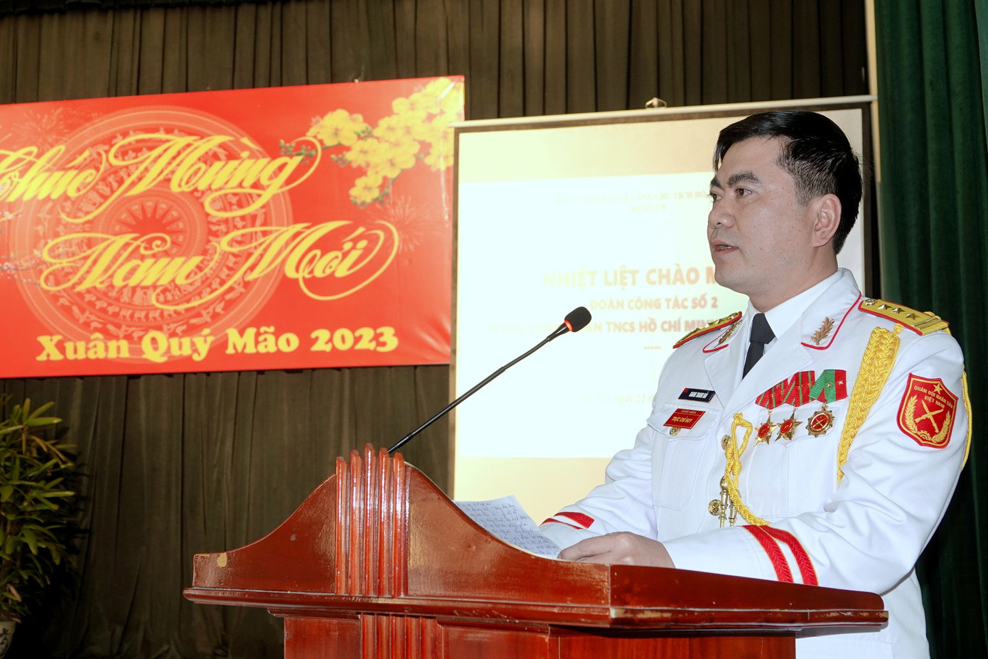 Theo Thượng tá Giang Thanh Hải, tuổi trẻ đơn vị quyết tâm xây dựng tổ chức Đoàn vững mạnh xuất sắc, góp phần xây dựng đơn vị vững mạnh toàn diện “mẫu mực, tiêu biểu”, xây dựng Đoàn 275 tiêu biểu về điều lệnh và nghi lễ trong toàn quân.