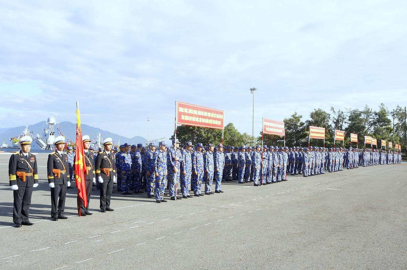 Hội thi và hội thao diễn ra từ ngày 9/8 đến 19/8, với sự tham gia của các tàu có trong biên chế. Hội thi và hội thao diễn ra từ ngày 9/8 đến 19/8, với sự tham gia của các tàu có trong biên chế.