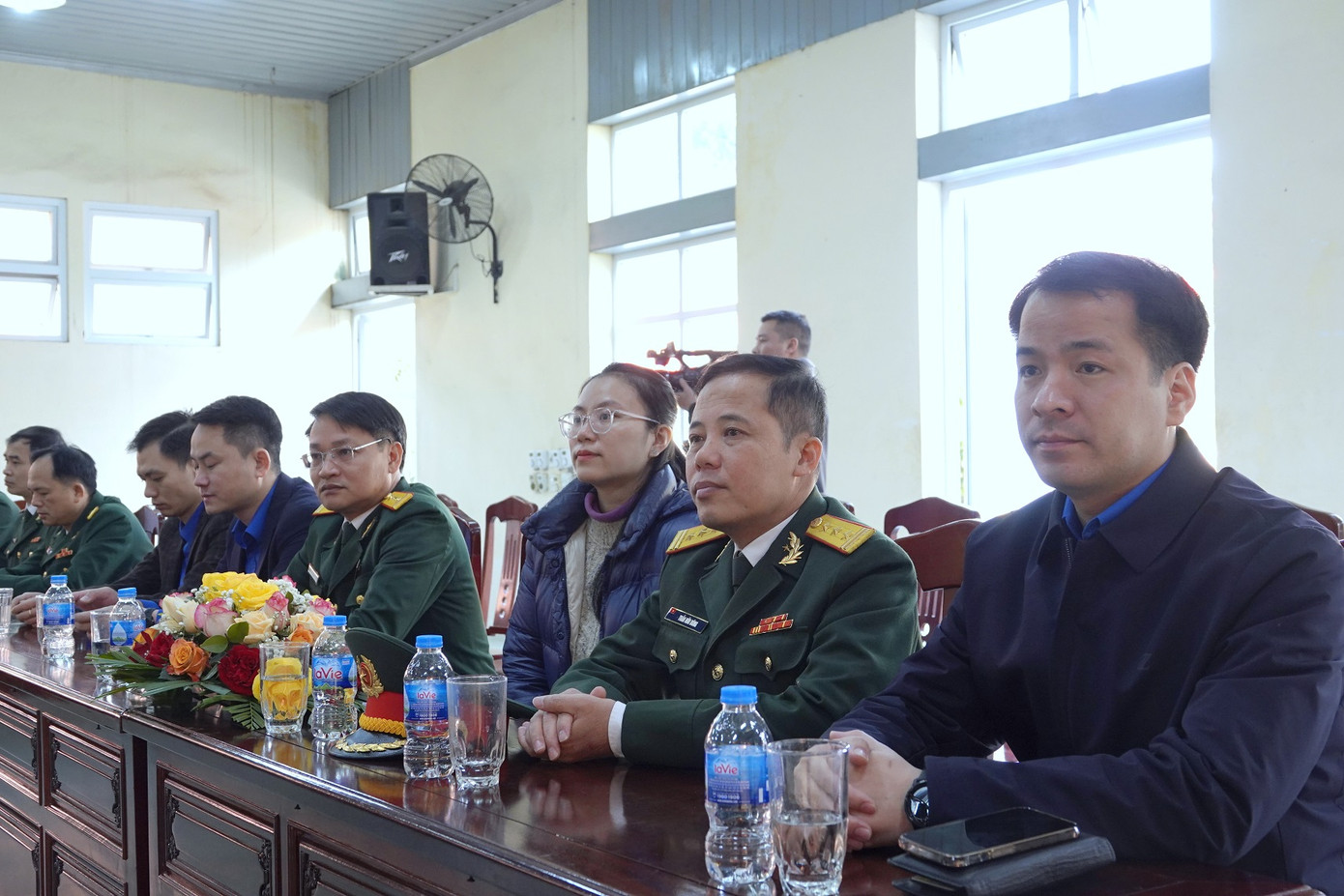 Tham gia đoàn công tác có lãnh đạo, đại biểu Trung ương Hội LHTN Việt Nam, các Ban Đoàn kết tập hợp thanh niên, Ban Quốc tế và Ban Tuyên giáo Trung ương Đoàn, Ban Thanh niên Quân đội.