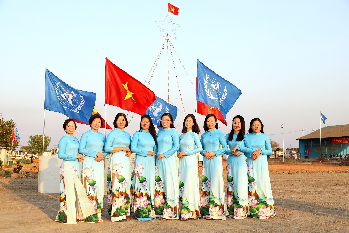 Các nữ quân nhân đã có nhiều đóng góp tích cực, góp phần lan tỏa hình ảnh phụ nữ Việt Nam tới bạn bè quốc tế và người dân địa phương