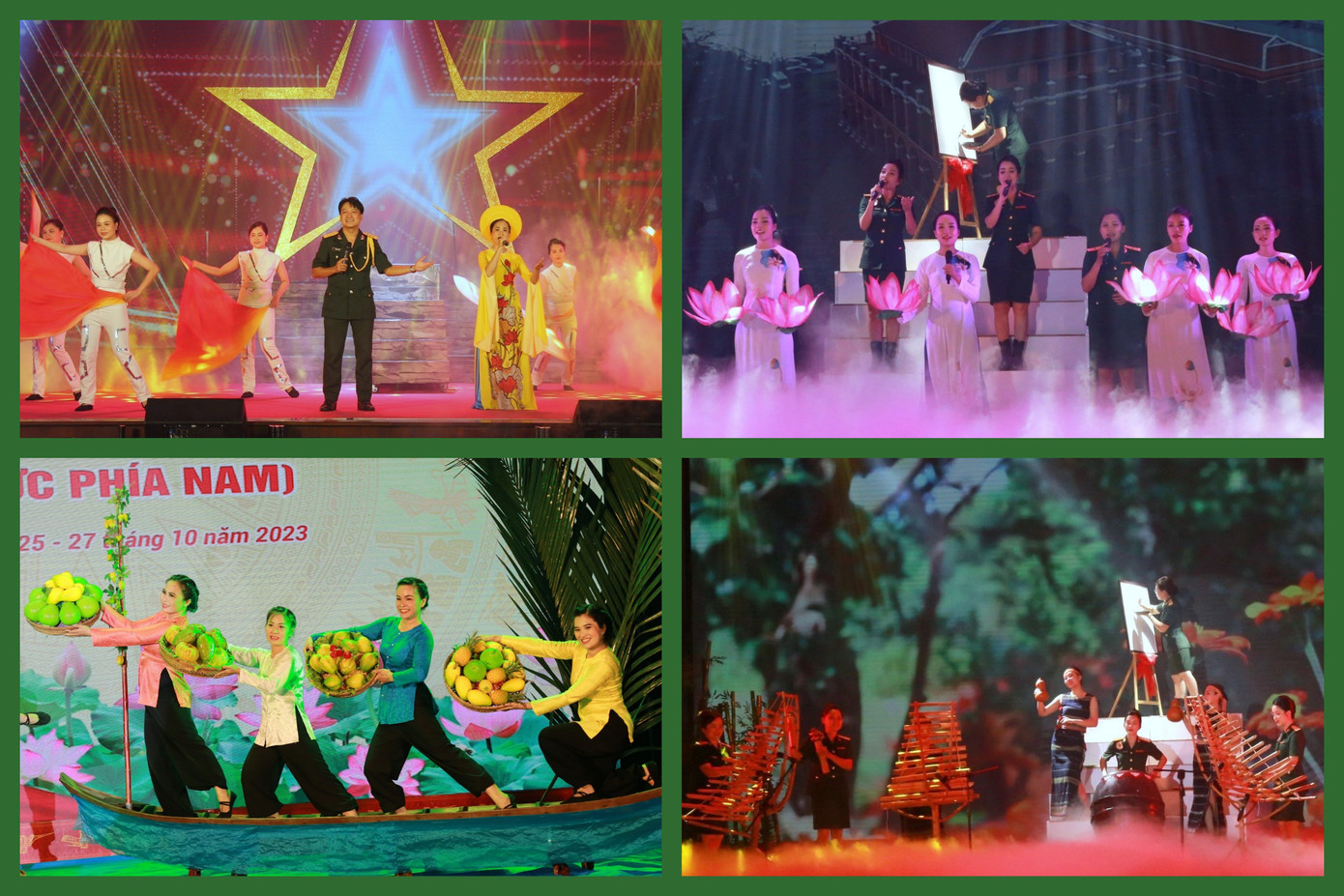 180 cán bộ, hội viên phụ nữ tiêu biểu được lựa chọn từ 12 cơ quan, đơn vị trong toàn quân đã về dự hội thi khu vực phía Nam.