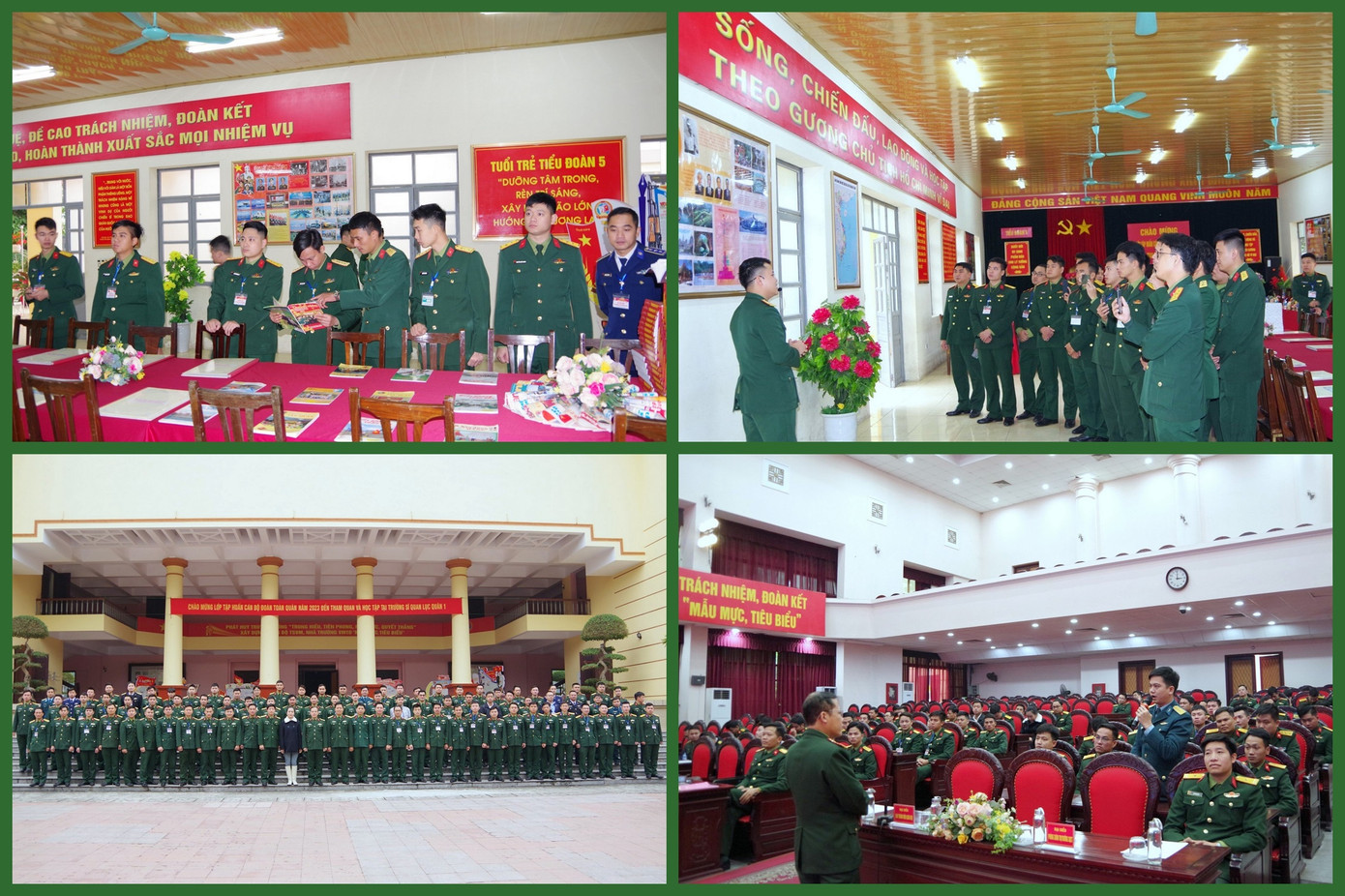 86 học viên lớp bồi dưỡng đến từ các đơn vị trong toàn quân đã được tham quan, trải nghiệm, giao lưu tại nhiều đơn vị.