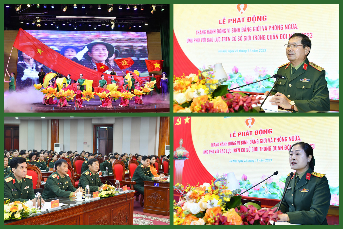 Quang cảnh lễ phát động. Quang cảnh lễ phát động.