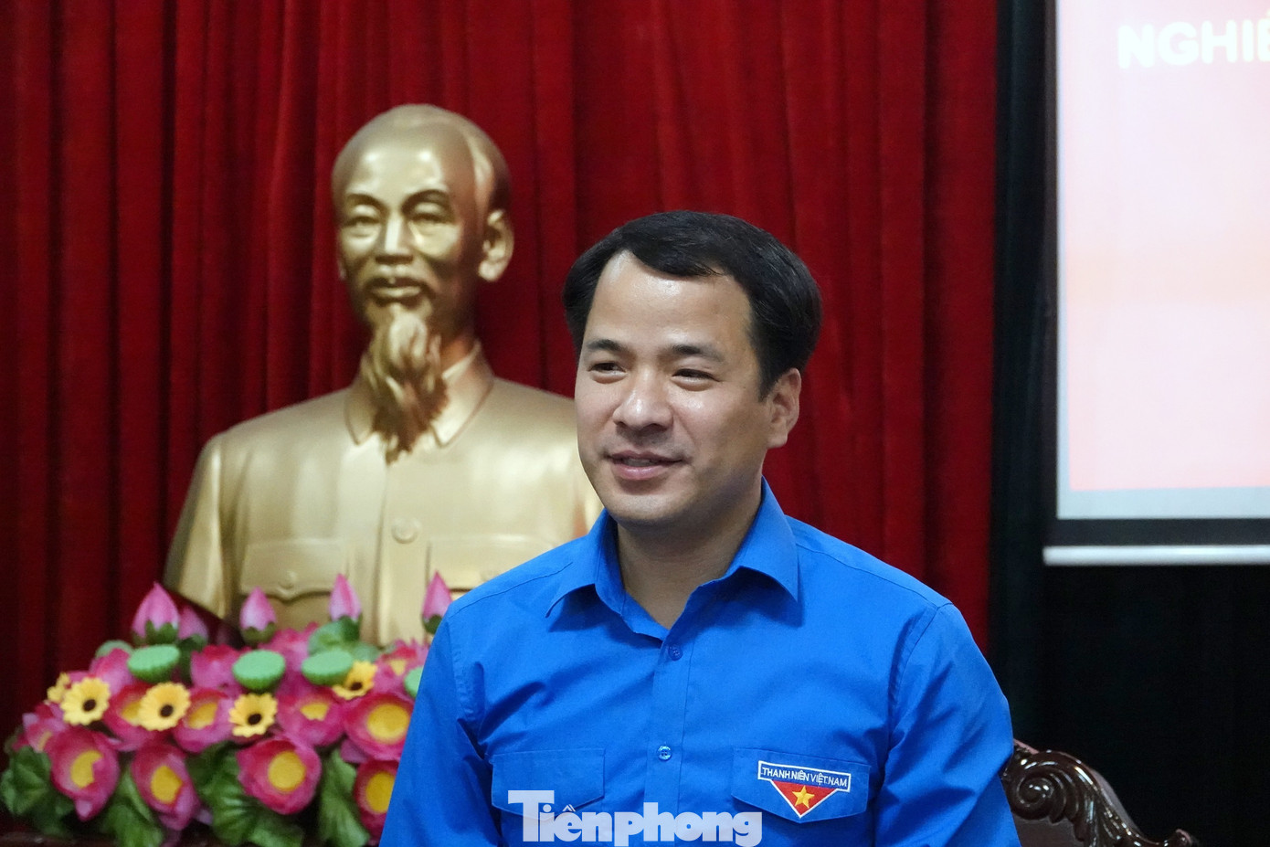 Bí thư T.Ư Đoàn Ngô Văn Cương phát biểu tại hội nghị. Ảnh: Nguyễn Minh Bí thư T.Ư Đoàn Ngô Văn Cương phát biểu tại hội nghị. Ảnh: Nguyễn Minh