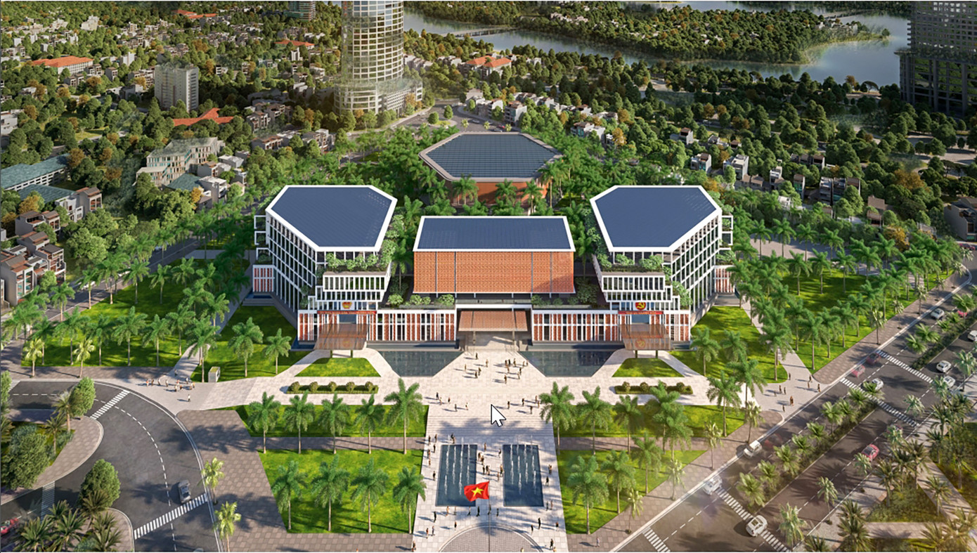 Theo Công ty TNHH HUNI Việt, thiết kế này có ưu điểm có được khoảng lùi không gian công cộng và trường nhìn rộng phía trước công trình. Tạo ra tính kết nối về không gian giữa khu vực đô thị và phía biển, cho phép tạo ra tín hiệu thị giác ở nhiều điểm nhìn khác nhau trong đô thị, trục chính, tối ưu chiếu sáng tự nhiên. Ngoài ra, trục chính được hướng chính xác về cột mốc chủ quyền trên đảo Trường Sa. Theo Công ty TNHH HUNI Việt, thiết kế này có ưu điểm có được khoảng lùi không gian công cộng và trường nhìn rộng phía trước công trình. Tạo ra tính kết nối về không gian giữa khu vực đô thị và phía biển, cho phép tạo ra tín hiệu thị giác ở nhiều điểm nhìn khác nhau trong đô thị, trục chính, tối ưu chiếu sáng tự nhiên. Ngoài ra, trục chính được hướng chính xác về cột mốc chủ quyền trên đảo Trường Sa.