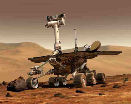 Tàu Opportunity của NASA. Ảnh: Internet
