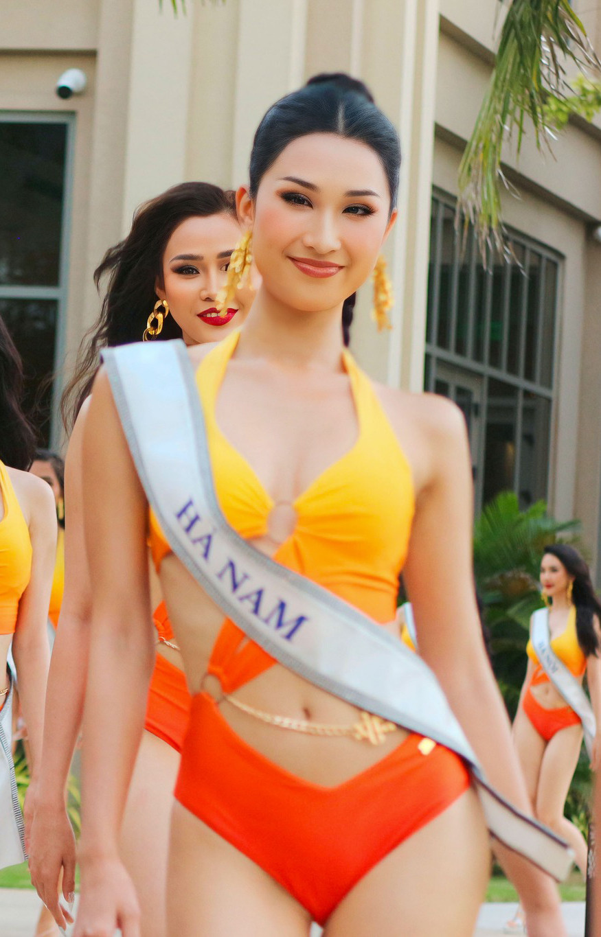 Phạm Anh Thư đến từ Hà Nam cũng được dự đoán sẽ giành vị trí cao trong chung kết Miss Universe Vietnam 2023. Cô sinh năm 1997 tại Hà Nam, tốt nghiệp Đại học Kinh doanh và Công nghệ Hà Nội. Cô cao 1,75 m, số đo ba vòng 84-59-94 cm. Anh Thư là người đẹp có kinh nghiệm thi sắc đẹp dày đặc, cô từng vào top 5 cuộc thi Hoa khôi Áo dài Việt Nam 2016, top 15 Hoa hậu Thế giới Việt Nam 2019, top 10 Hoa hậu Hoàn vũ Việt Nam 2019. Tại cuộc thi năm nay, cô vào top 5 đề cử trình diễn áo tắm đẹp nhất.
