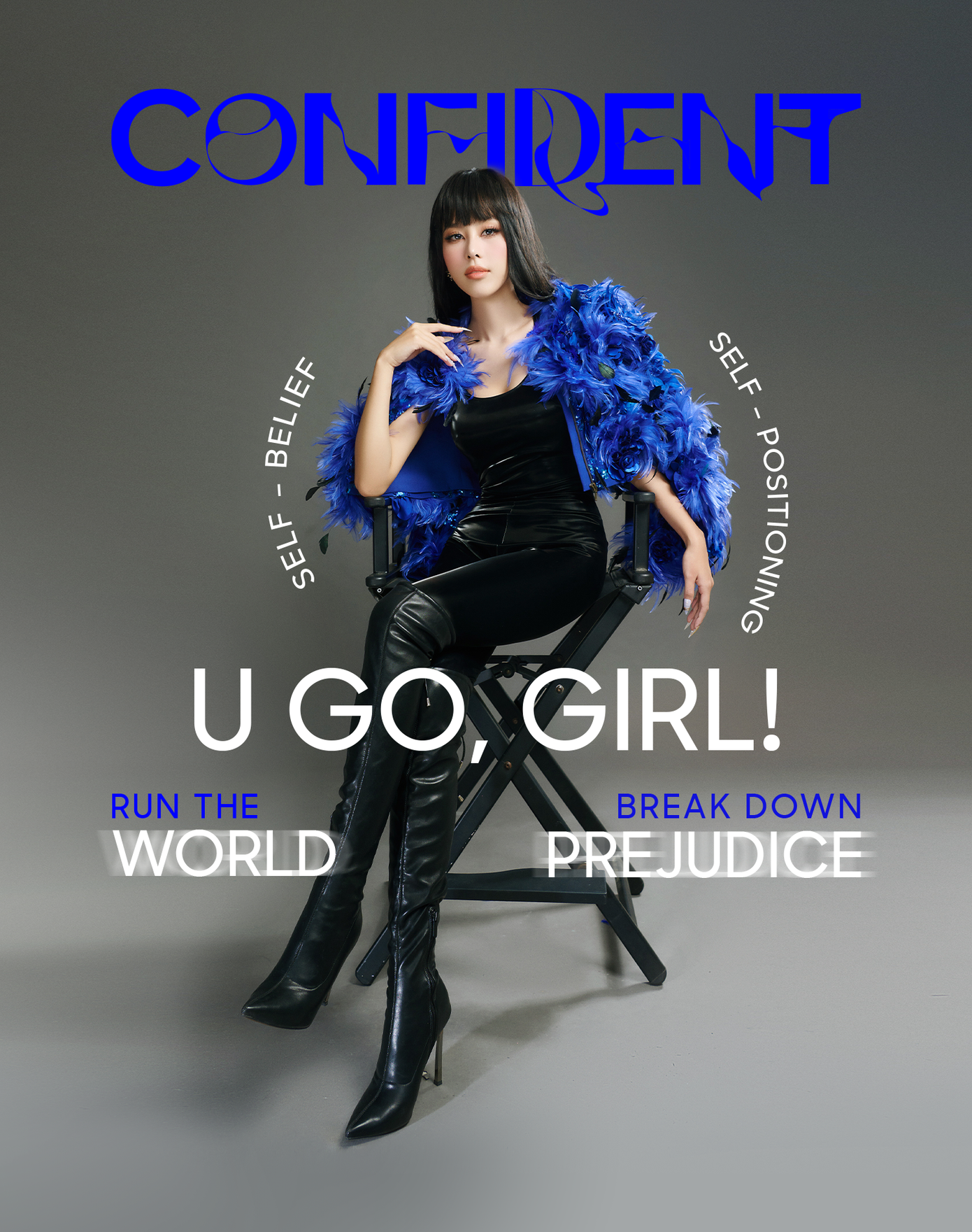 Ngọc Hằng thực hiện bộ ảnh với chủ đề về nữ quyền.