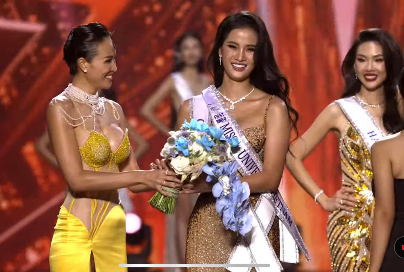 Á hậu 1 thuộc về thí sinh Nguyễn Thị Hương Ly, Á hậu 2 thuộc về thí sinh Trịnh Thị Hồng Đăng. Á hậu 1 thuộc về thí sinh Nguyễn Thị Hương Ly, Á hậu 2 thuộc về thí sinh Trịnh Thị Hồng Đăng.