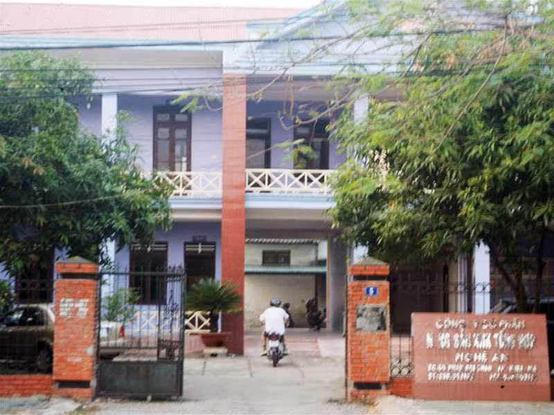 Trụ sở Công ty cổ phần nông sản XNK Nghệ An - Ảnh: P.S