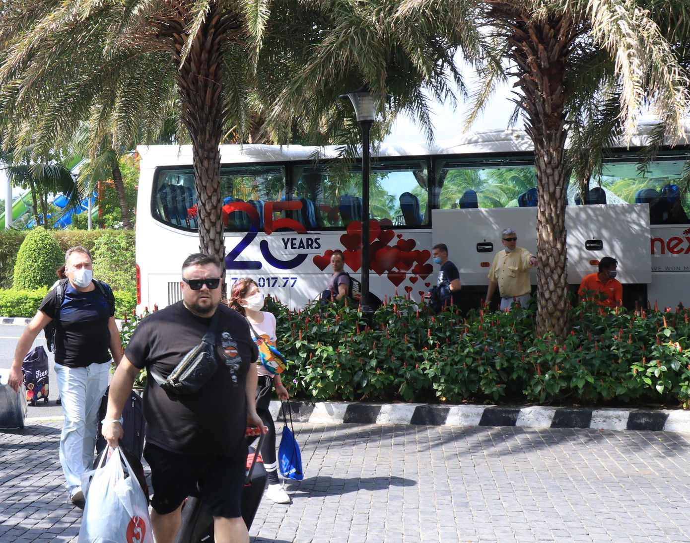 Du khách Nga đến nghỉ dưỡng tại Cam Ranh Riviera Beach Resort - Bãi Dài Du khách Nga đến nghỉ dưỡng tại Cam Ranh Riviera Beach Resort - Bãi Dài