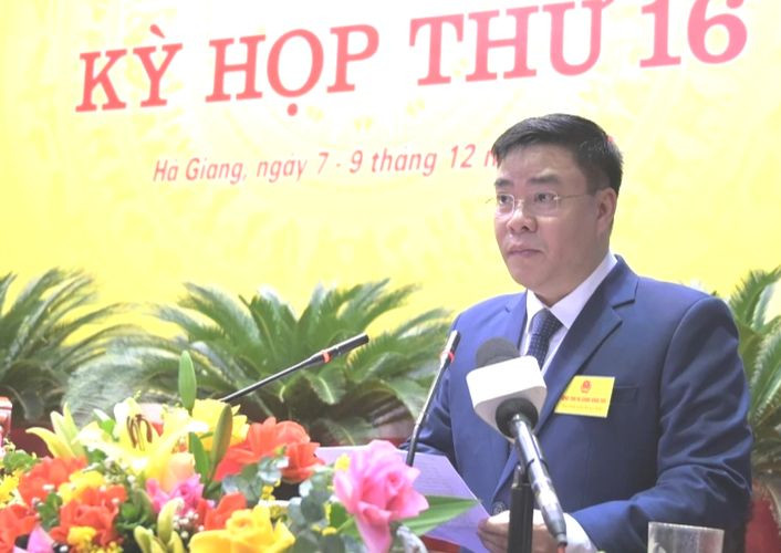 Ông Hoàng Gia Long - Quyền Chủ tịch UBND tỉnh Hà Giang.