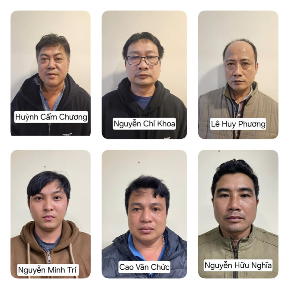 Các bị can trong vụ án. Các bị can trong vụ án.