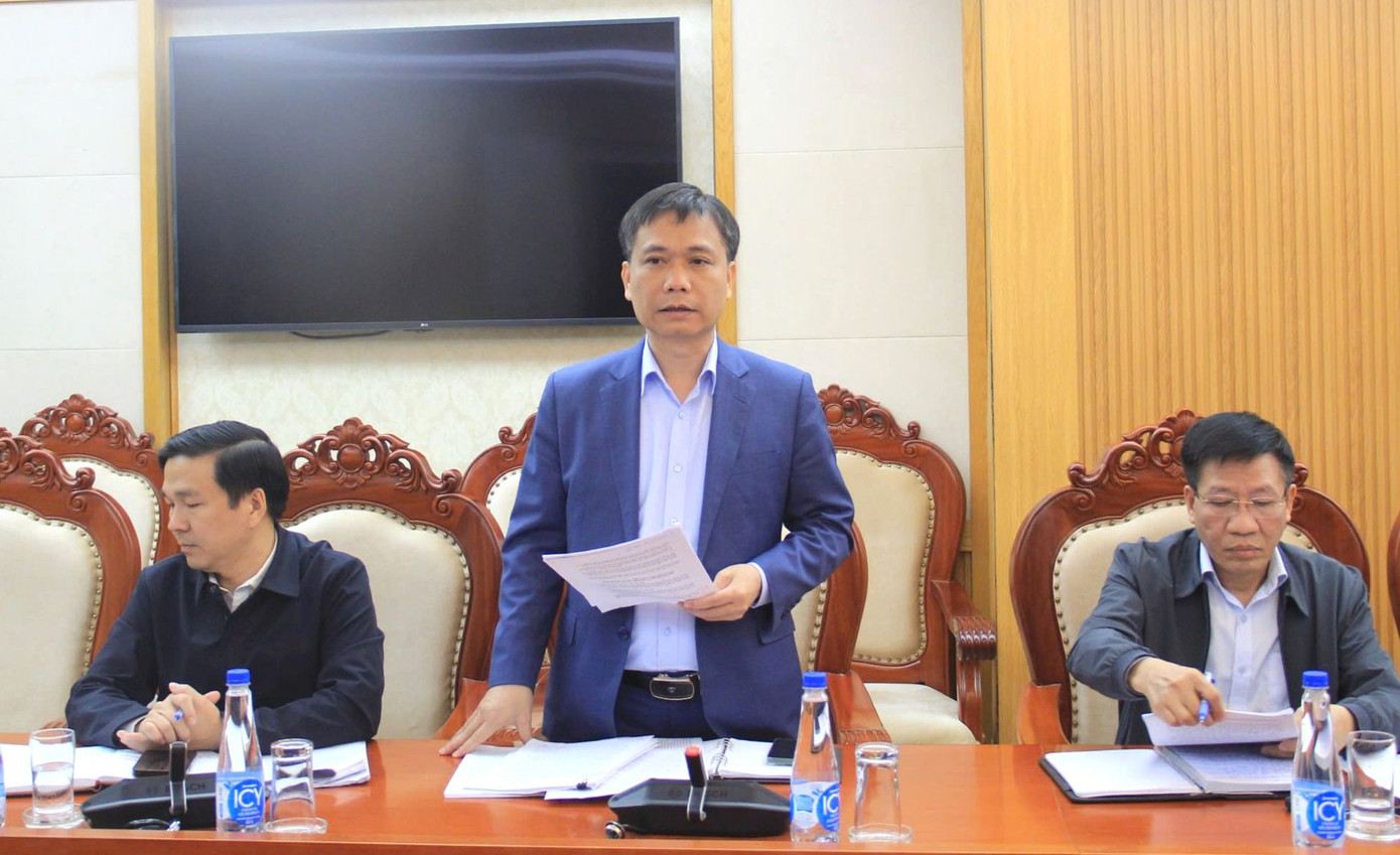 Ông Nguyễn Mạnh Cường - Cục trưởng Cục V - Thanh tra Chính phủ, đề nghị các đơn vị thực hiện nghiêm các nội dung nêu tại kết luận thanh tra. Ảnh: Báo Thanh tra.