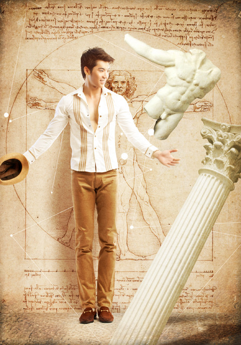 Hiện tại anh chàng đang rất bận rộn với cuộc thi Bước nhảy Hoàn vũ 2012