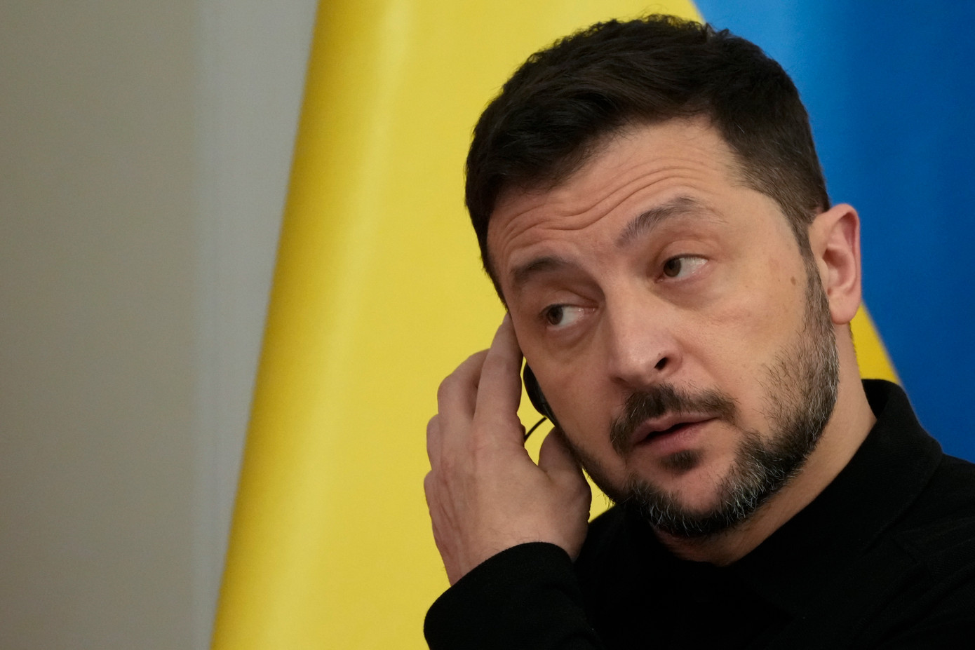 Tổng thống Ukraine Volodymir Zelensky. (Ảnh: AP)