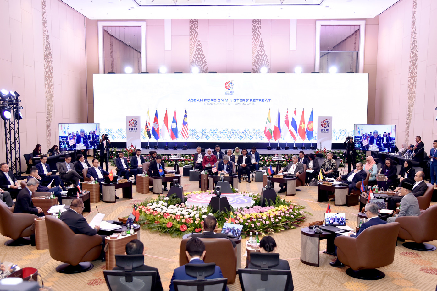 Toàn cảnh hội nghị. (Ảnh: Mofa) Toàn cảnh hội nghị. (Ảnh: Mofa)