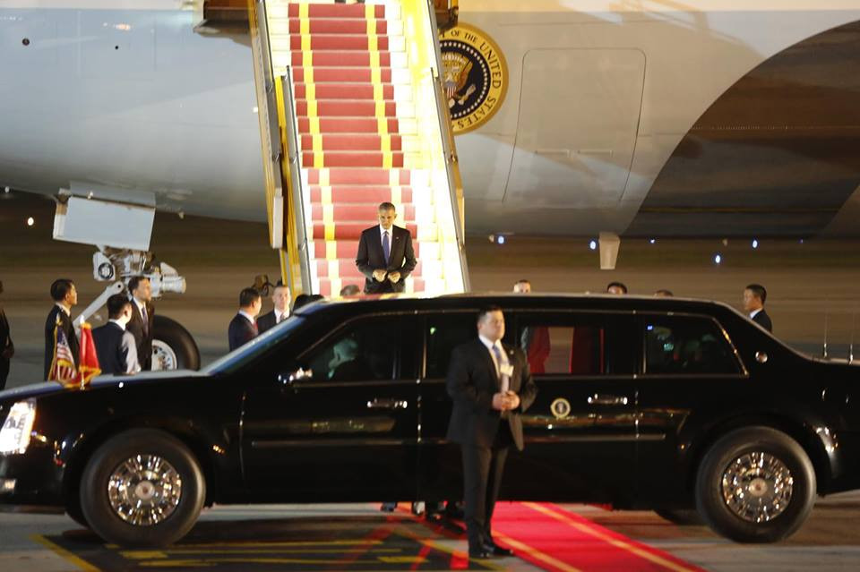 Tổng thống Mỹ Obama đã đến Hà Nội ảnh 11