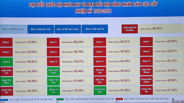 Cả nước đã có gần 96% cử tri đi bầu cử ảnh 20