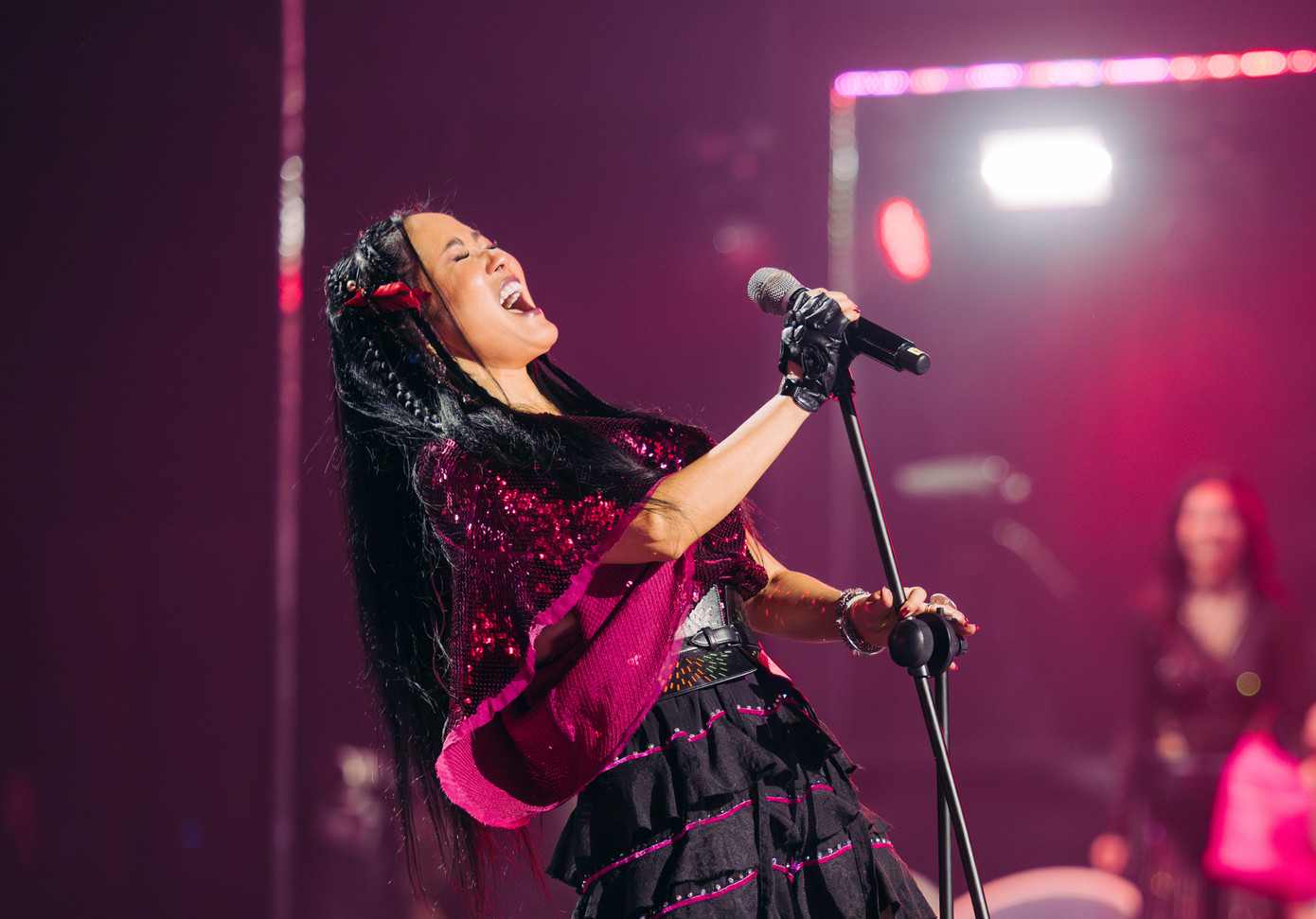 Hồng Nhung hát lại Như một giấc mơ của Mỹ Tâm. Ảnh: BTC