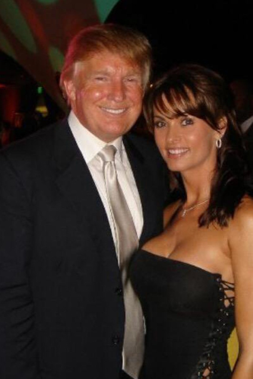 Ông Trump cũng có mối quan hệ với Karen McDougal giai đoạn 2006-2007. Ảnh: Twitter.