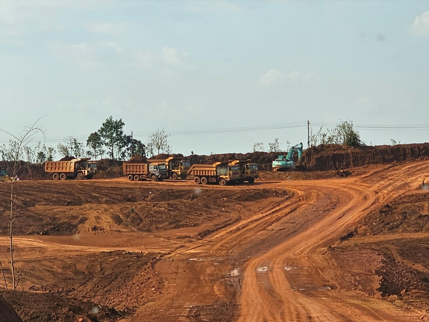 Trữ lượng bô xít nằm trên 1/3 diện tích đất tự nhiên của tỉnh Đắk Nông.