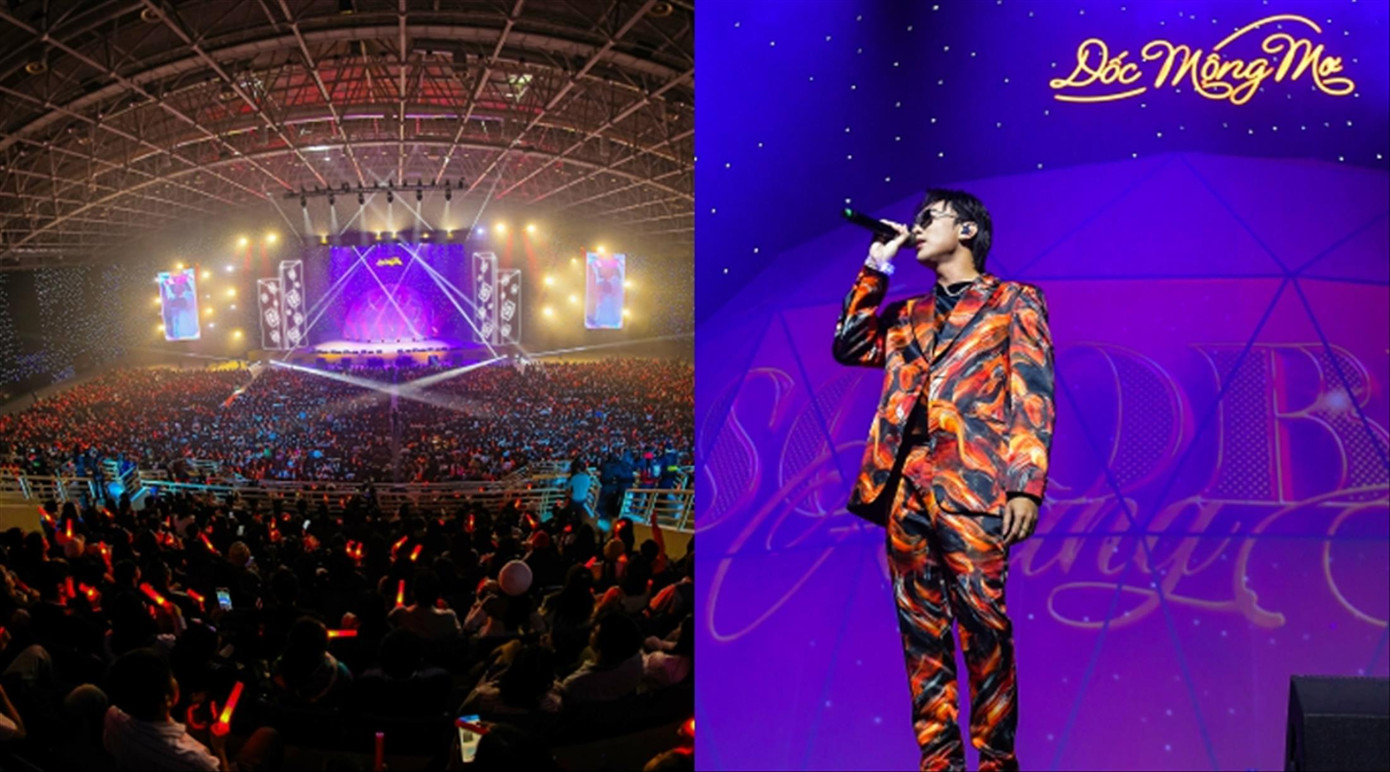 Khán giả được chiêu đãi tiệc âm nhạc bùng nổ trong Mars in Hanoi. Ảnh: KỲ SƠN